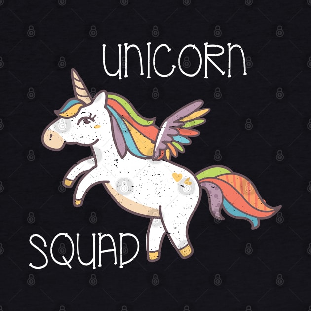 Cool Unicorn Squad product for Girls Funny Unicorn Design by merchlovers